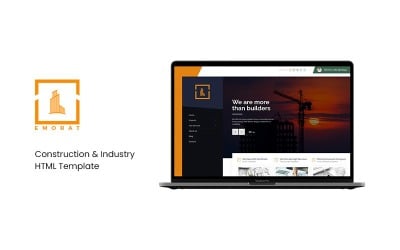 Emorat - Construction and Industry Template