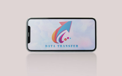 Logotyp för dataöverföring (logotyp för dataöverföring)