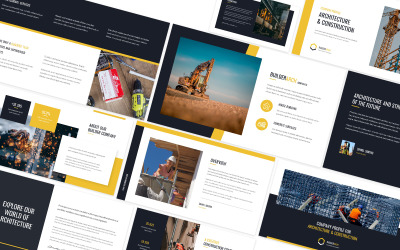 Основний шаблон профілю компанії Builder Arch Construction