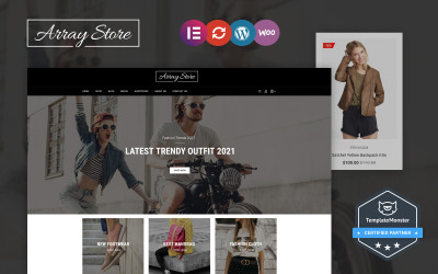 Array Store - Fashion Elementor WooCommerce téma