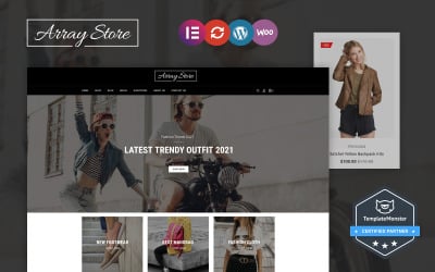 Array Store - Fashion Elementor WooCommerce Theme