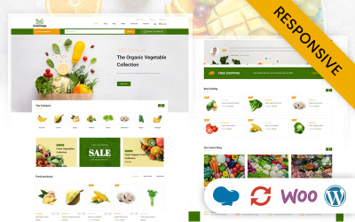 Greenvege - Fresh Organic Store WooCommerce Theme