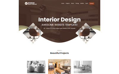 IDF - Interior & Furniture Design Studio Website Template
