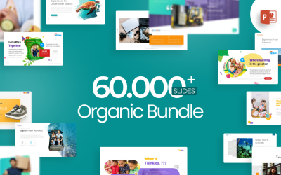 60 000+ ekologiska PowerPoint-mall