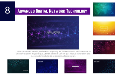 8 Tecnología de red digital avanzada