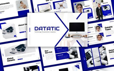 Modello di presentazione della tecnologia Datatic