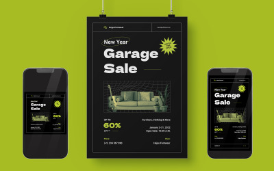 Garage Sale Poster Template