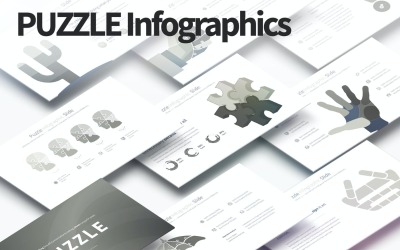 PUZZLE - PowerPoint Infographics Slides