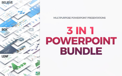 BUNDLE 3in1 - Multipurpose PowerPoint Presentation