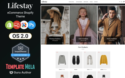 Lifestay – divat Shopify téma