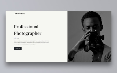 Photonium - Photographer Portfolio Wordpress Theme