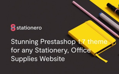 TM Stationero - Irodai kellékek Prestashop téma