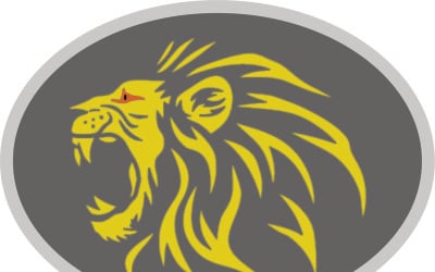 高品质狮子标志模板