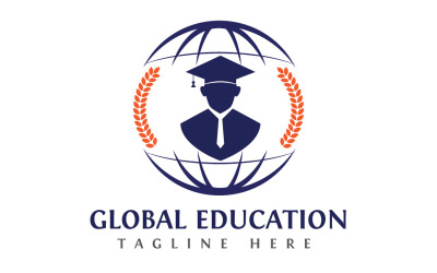 Logotypdesign för global utbildning