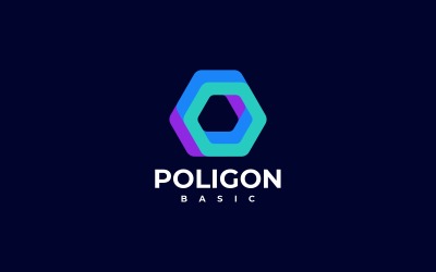 Polygon Basic Simple Logo