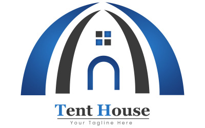 Tent House - Logo Template