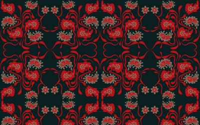 Floral Pattern Paisley Style bv