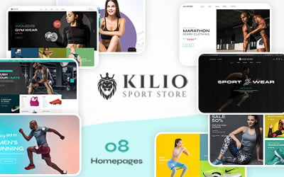 Kilio Fashion Sport Store Thème PrestaShop