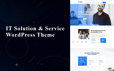 Techx - ІТ-рішення та послуги WordPress Тема