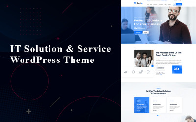 Techx - Motyw WordPress z rozwiązaniami i usługami IT