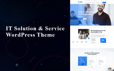 Techx - тема WordPress для ИТ-решений и услуг