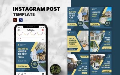 Real Estate Instagram Post Template