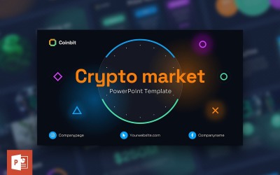 Powerpoint-presentation av kryptovaluta