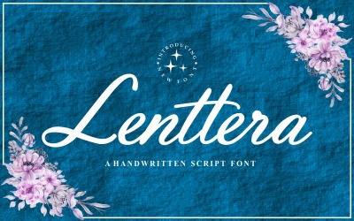 Рукописний шрифт Lenttera