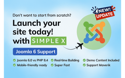 SimpleX - Plantilla Joomla multipropósito