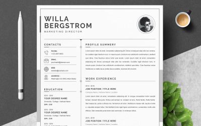 Willa / Printable Resume Templates