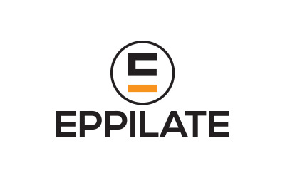 Szablon projektu logo Eppilate E Letter