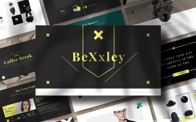 Bexxley Business Шаблон PowerPoint