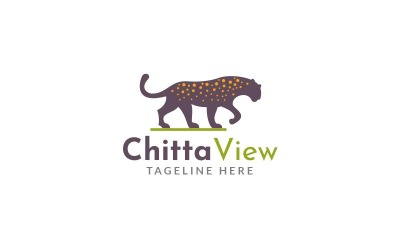 Chitta Görünümü Logo Tasarım Şablonu