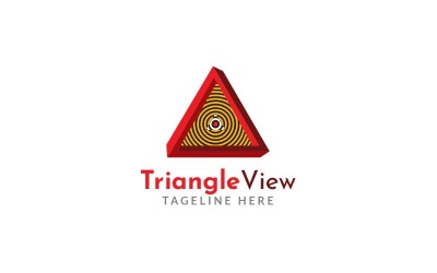 TRIANGLE VIEW Logo-Design-Vorlage Vol. 3