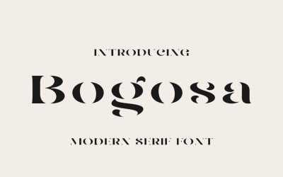 Asfire – Elegant Ligature Serif Font - TemplateMonster