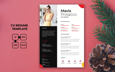 Mavis-Professional CV CV-sjabloon