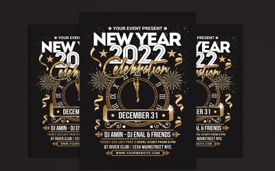 Flyer zur Neujahrsfeier 2022