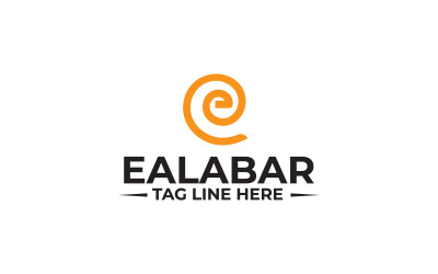 Szablon projektu logo litery E