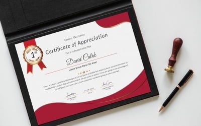 Modern Certificate Template v3.0