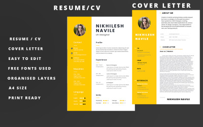 Nicky Navile - Modello di curriculum vitae