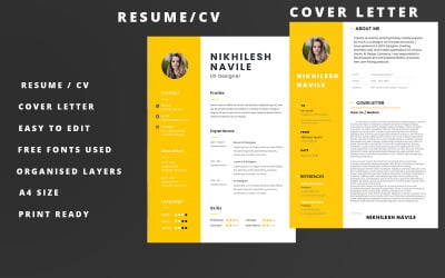 Nicky Navile - szablon CV