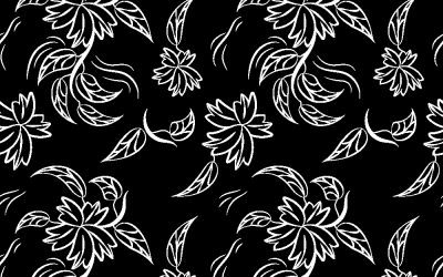 Folk Flowers Print Floral Pattern Ethnic Art bvcc