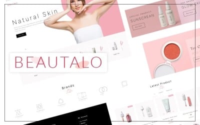 Beautalo - Többcélú kozmetikai Woocommerce téma