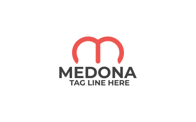 Šablona návrhu loga Medona M