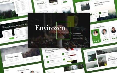 Modello PowerPoint multiuso Envirozen Environment