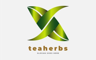 Organic Landscape - X Logo