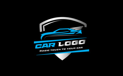 Design de logotipo de automóvel móvel