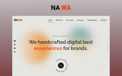 Nawa - Multipurpose Landing Page Bootstrap Mall