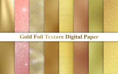 Papel digital de textura de folha de ouro, fundo de textura de folha de ouro.