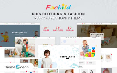 Fachild - Детская одежда и мода Shopify Theme
